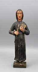 <b>Schnitzfigur Heiliger Antonius von Padua (?)</b>