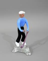 <b>Glasfigürchen Golfer</b>