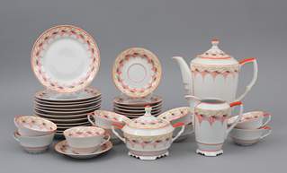 <b>Art déco-Kaffeeservice </b>