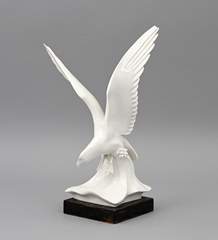 <b>Möwe auf Welle, Meissen</b>