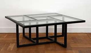 <b>Design-Couchtisch, 1980er Jahre</b>