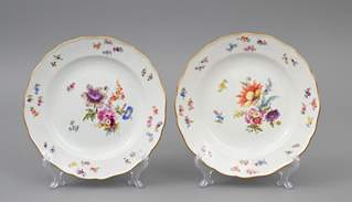 <b>Paar Teller Meissen </b>