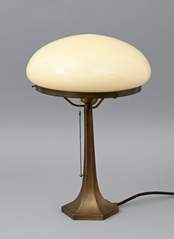 <b>Elektrische Tischlampe im Jugendstil</b>