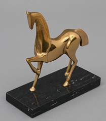 <b>Pferdeskulptur im Art déco-Stil</b>